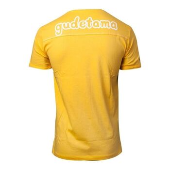T-shirt GUDETAMA The Face, homme, très grand, jaune (TS750565GTM-XL) 1