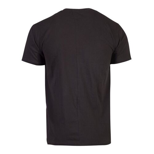 NINTENDO Super Mario Bros. Yoshi Rubber Print T-Shirt, Male, Extra Extra Large, Black (TS771604NTN-2XL)
