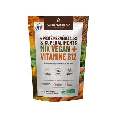 Organisches pflanzliches Protein Vitamin B12 - Sachet 200 g