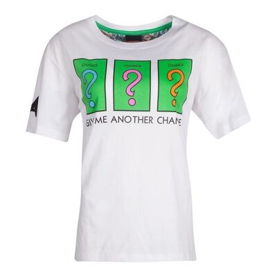 HASBRO T-shirt Monopoly Chance, Femme, Extra Large, Blanc (TS785147HSB-XL)