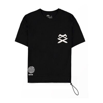 UNIVERSAL Umbrella Academy T-shirt Hello Goodbye numéro 4, unisexe, moyen, noir (TS814643UBA-M)
