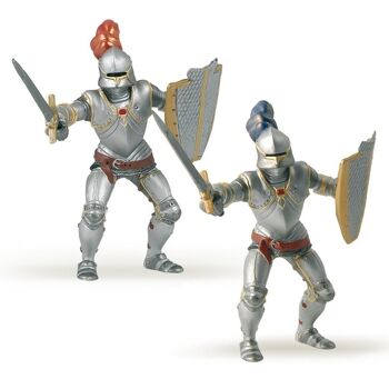 PAPO Mini Papo Mini Knights Tube Toy Mini Figure Set, Trois ans ou plus, Multicolore (33016) 3