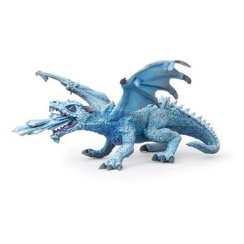 PAPO Fantasy World Ice Dragon Toy Figure, 3 ans ou plus, Bleu (36034)