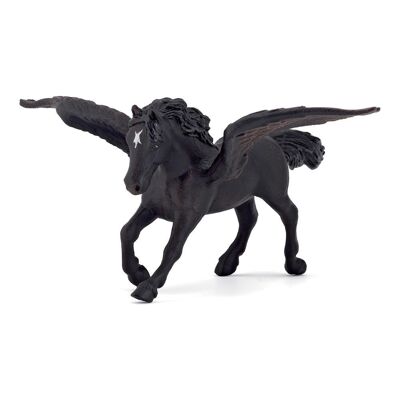 PAPO The Enchanted World Black Pegasus Spielfigur, ab 3 Jahren, schwarz (39068)