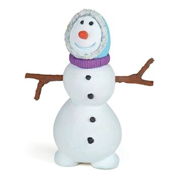 PAPO Figurine bonhomme de neige du monde enchanté, 3 ans ou plus, blanc (39165)