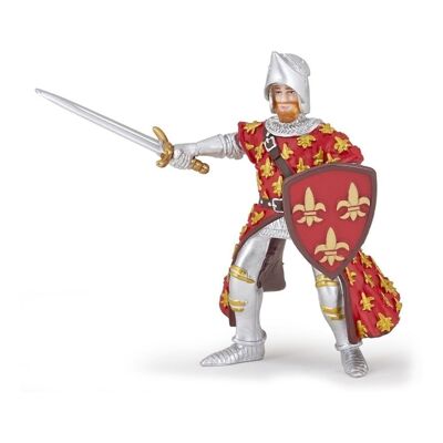 PAPO Fantasy World Red Prince Philip Spielfigur, drei Jahre oder älter, Silber/Rot (39252)