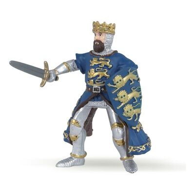 PAPO Fantasy World Blue King Richard Toy Figure, 3 ans ou plus, Multicolore (39329)