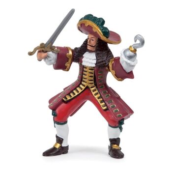 PAPO Pirates and Corsairs Captain Pirate Toy Figure, 3 ans ou plus, Multicolore (39420)