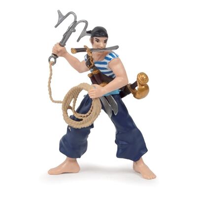 PAPO Pirates and Corsairs Corsair with Grapnel Figura de juguete, 3 años o más, multicolor (39442)