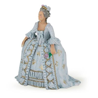 PAPO Personnages historiques Marie Antoinette Toy Figure, 3 ans ou plus, Bleu (39734)