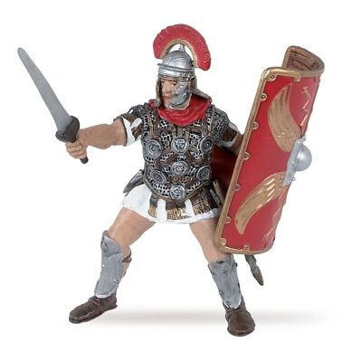 Figura de juguete de centurión romano de personajes históricos PAPO, tres años o más, multicolor (39801)