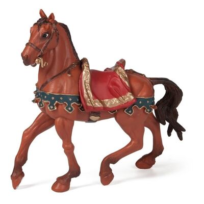 Figura de juguete de caballo de César de personajes históricos de PAPO, tres años o más, multicolor (39805)