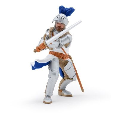 PAPO Fantasy World King Arthur Toy Figure, 3 ans ou plus, Argent/Bleu (39818)