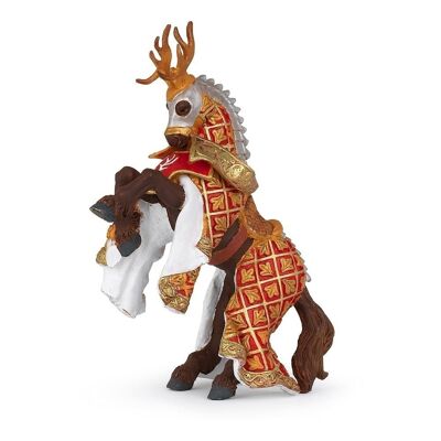 PAPO Fantasy World Horse of Weapon Master Stag Toy Figure, tre anni o più, multicolore (39912)