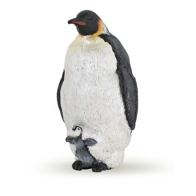 PAPO Marine Life Pinguino Imperatore Figura Giocattolo, Tre Anni o Più, Multicolore (50033)