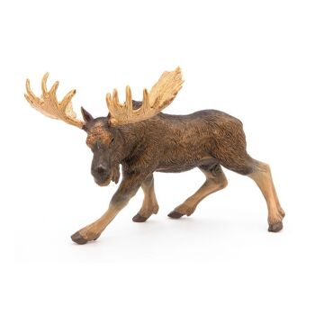 PAPO Wild Animal Kingdom Moose Toy Figure, Trois ans ou plus, Marron (50065) 2