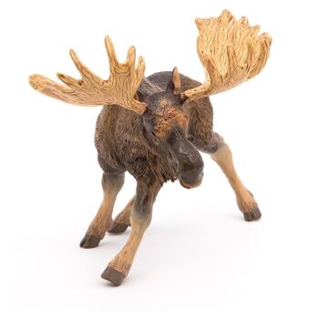 PAPO Wild Animal Kingdom Moose Toy Figure, Trois ans ou plus, Marron (50065) 3