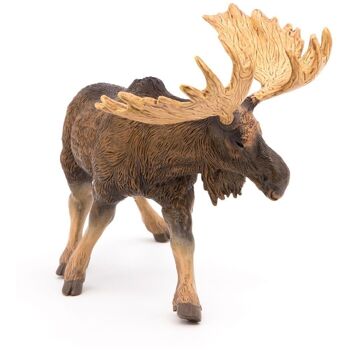 PAPO Wild Animal Kingdom Moose Toy Figure, Trois ans ou plus, Marron (50065) 5