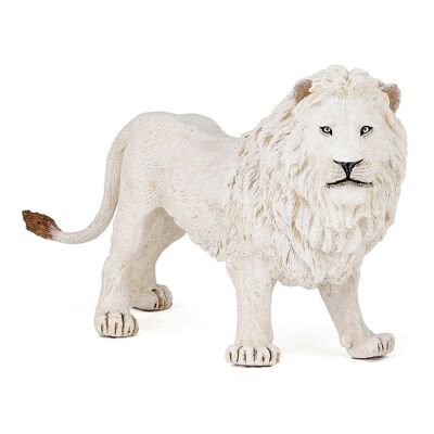 PAPO Wild Animal Kingdom White Lion Spielfigur, ab drei Jahren, Weiß (50074)