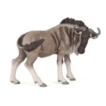 PAPO Wild Animal Kingdom Gnu Toy Figure, 3 ans ou plus, marron (50101)