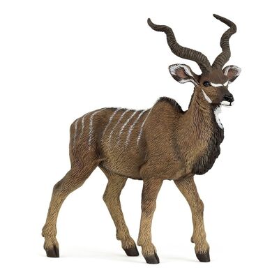 PAPO Wild Animal Kingdom Great Kudu Toy Figure, 3 Years or Above, Brown (50104)