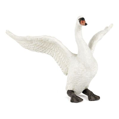 Figura de juguete de cisne blanco PAPO Wild Animal Kingdom, 3 años o más, blanco (50115)