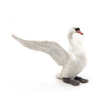 PAPO Wild Animal Kingdom White Swan Toy Figure, 3 ans ou plus, Blanc (50115) 2