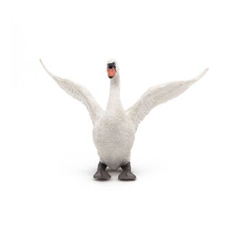 PAPO Wild Animal Kingdom White Swan Toy Figure, 3 ans ou plus, Blanc (50115) 4
