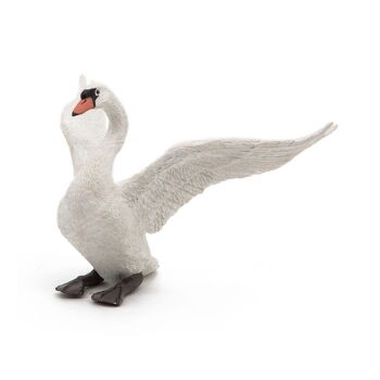 PAPO Wild Animal Kingdom White Swan Toy Figure, 3 ans ou plus, Blanc (50115) 5