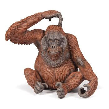 PAPO Wild Animal Kingdom Orangutan Toy Figure, Trois ans ou plus, Orange (50120) 2
