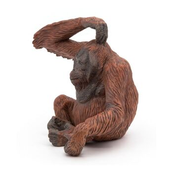 PAPO Wild Animal Kingdom Orangutan Toy Figure, Trois ans ou plus, Orange (50120) 4