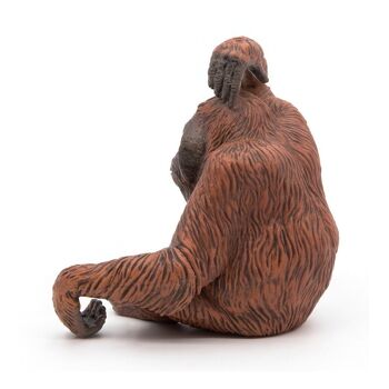 PAPO Wild Animal Kingdom Orangutan Toy Figure, Trois ans ou plus, Orange (50120) 5