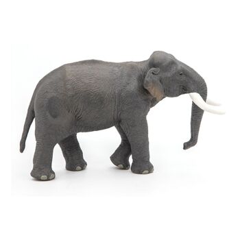 PAPO Wild Animal Kingdom Figurine d'éléphant d'Asie, trois ans ou plus, gris (50131) 3