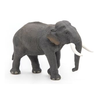 PAPO Wild Animal Kingdom Figurine d'éléphant d'Asie, trois ans ou plus, gris (50131) 4