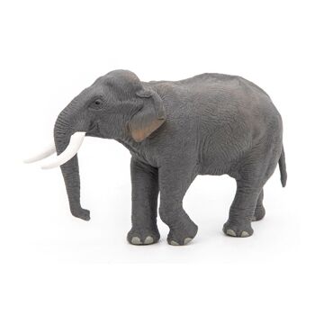 PAPO Wild Animal Kingdom Figurine d'éléphant d'Asie, trois ans ou plus, gris (50131) 5