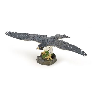 PAPO Wild Animal Kingdom Hawk Figura de juguete, 3 años o más, gris (50165)