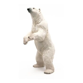 PAPO Wild Animal Kingdom Figurine ours polaire debout, trois ans ou plus, blanc (50172) 5