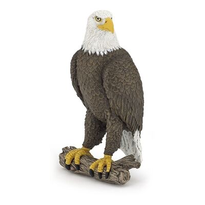 PAPO Wild Animal Kingdom Sea Eagle Toy Figure, tre anni o più, marrone/bianco (50181)
