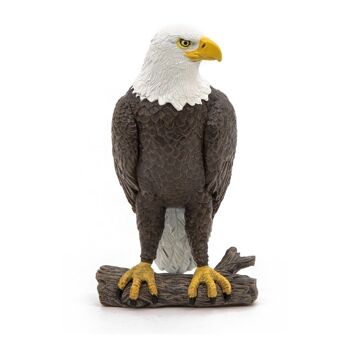 PAPO Wild Animal Kingdom Sea Eagle Toy Figure, trois ans ou plus, marron/blanc (50181) 2