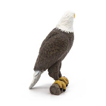 PAPO Wild Animal Kingdom Sea Eagle Toy Figure, trois ans ou plus, marron/blanc (50181) 4