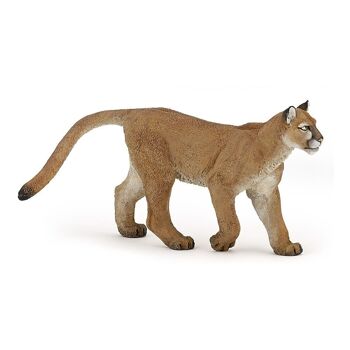 PAPO Wild Animal Kingdom Puma Toy Figure, trois ans ou plus, marron (50189) 1