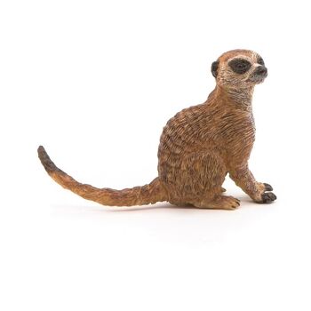 PAPO Wild Animal Kingdom Figurine suricate assise, 3 ans ou plus, Marron (50207) 2