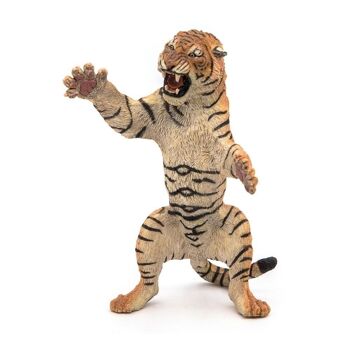 PAPO Wild Animal Kingdom Figurine Tigre Debout, Trois Ans ou Plus, Multicolore (50208) 2