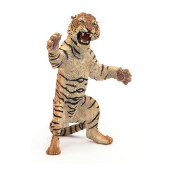 PAPO Wild Animal Kingdom Figurine Tigre Debout, Trois Ans ou Plus, Multicolore (50208) 3