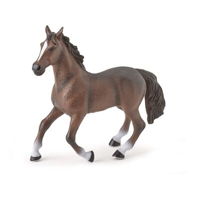 PAPO Figuras grandes Figura de juguete de caballo grande, 3 años o más, marrón (50232)