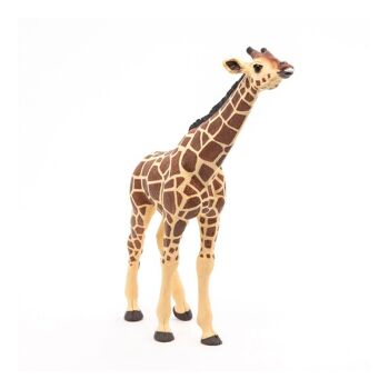 PAPO Wild Animal Kingdom Giraffe Head Up Toy Figure, 3 ans ou plus, Marron (50236) 5