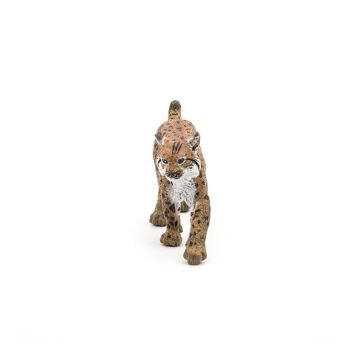 PAPO Wild Animal Kingdom Lynx Toy Figure, 3 ans ou plus, marron/blanc (50241) 3