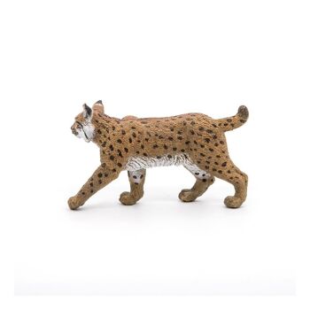 PAPO Wild Animal Kingdom Lynx Toy Figure, 3 ans ou plus, marron/blanc (50241) 5