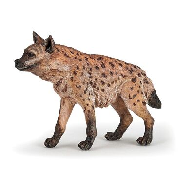 PAPO Wild Animal Kingdom - Figura giocattolo iena, 3 anni o più, marrone (50252)