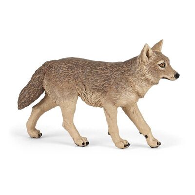 PAPO Wild Animal Kingdom Jackal Spielfigur, ab 3 Jahren, braun (50259)